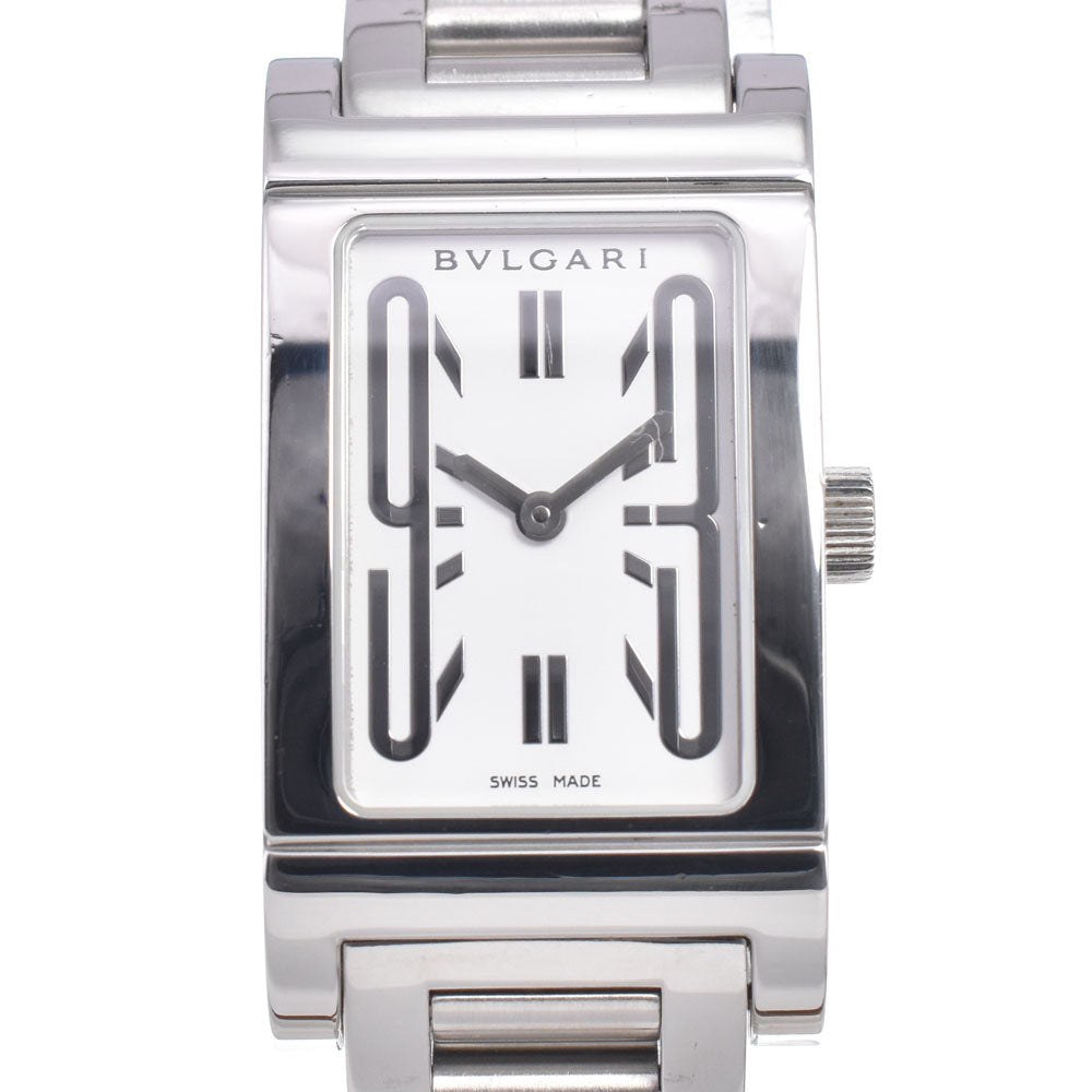 BVLGARI Rettangoro RT39S white Dial Quartz Ladies
 Watch D#149820