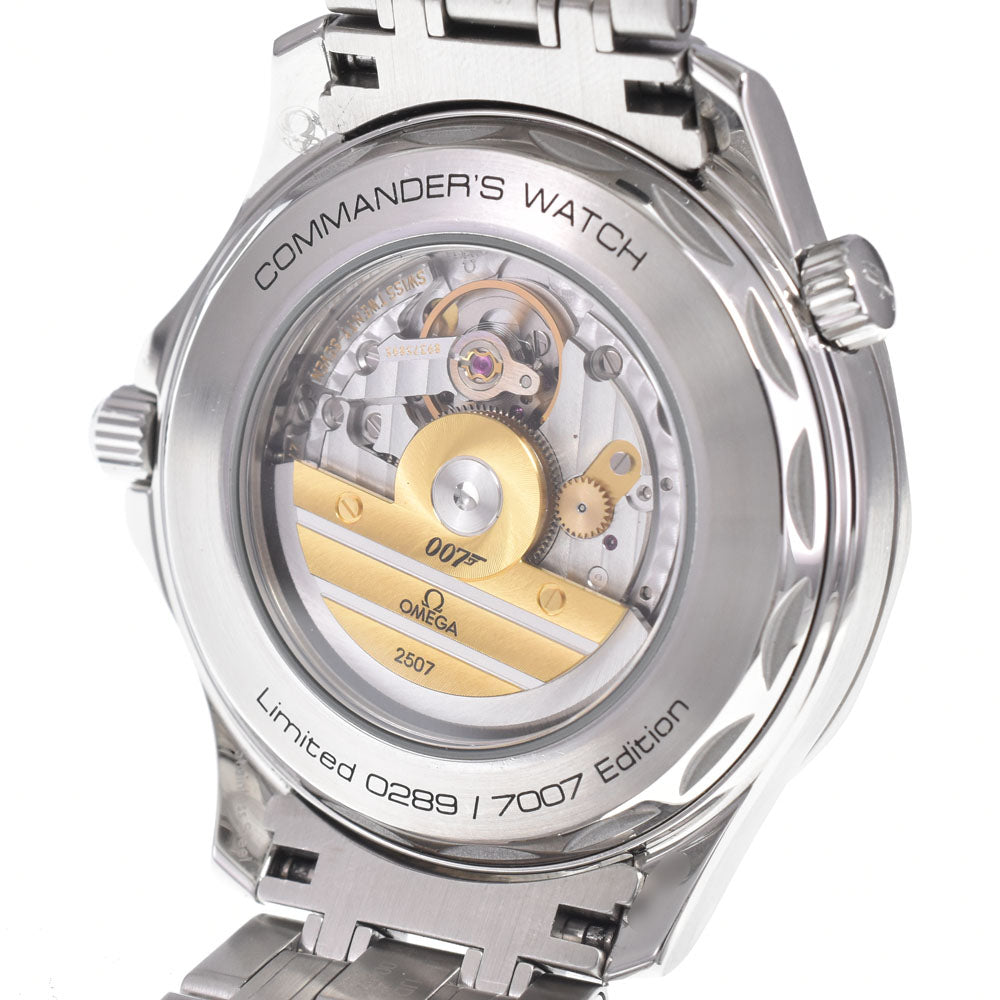 with paper OMEGA Seamaster 300M 007 Commander 212.32.41.20.04.001 Coaxial chronometer white Dial Automatic Men's
 Watch D#149823