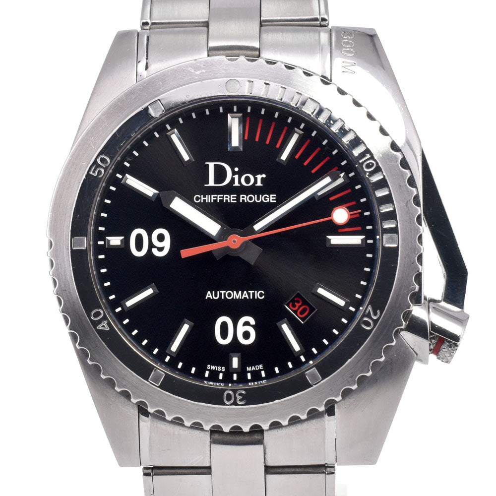 Dior Chifuru Rouge D01 CD085510 Date black Dial Automatic Men's
 Watch D#149830