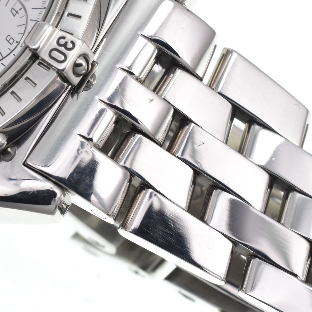 BREITLING Chronomat Date A13050.1 Date Chronograph white Dial Automatic Men's
 Watch I#149832