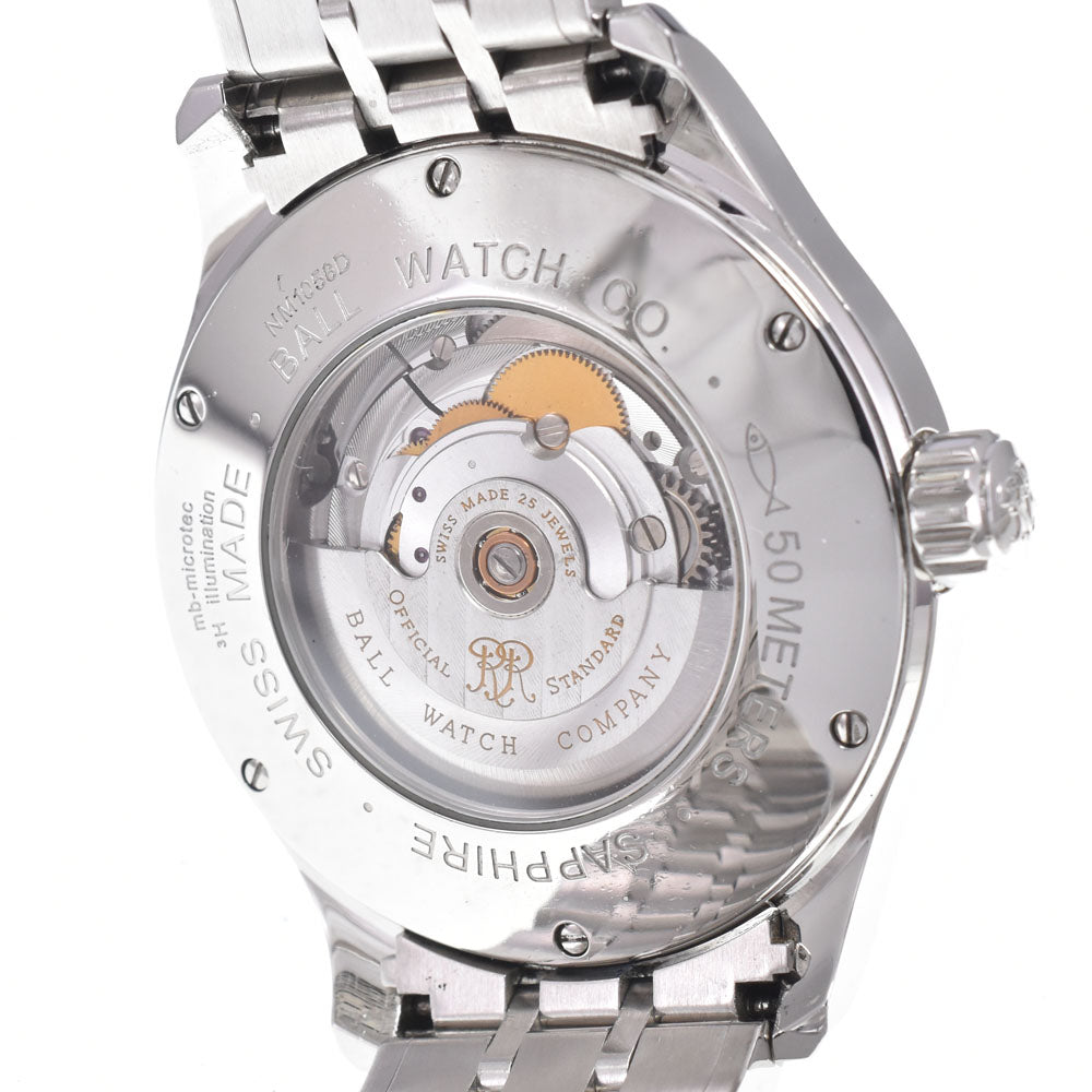BALLWATCH Trainmaster Cleveland NM1058D-SCJ-GY Day date gray Dial Automatic Men's
 Watch E#149833