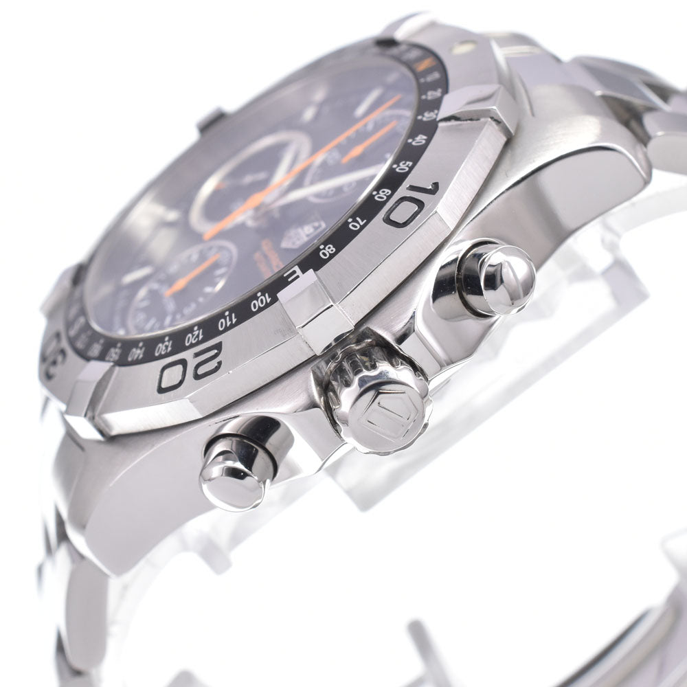 TAG HEUER Aqua racer CAF2113.BA0809 Chronograph Date black Dial Automatic Men's
 Watch E#149835