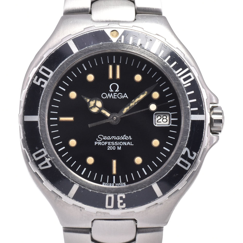 OMEGA Seamaster 396.1042 Professional 200m Date black Dial Quartz Men's
 Watch E#149836