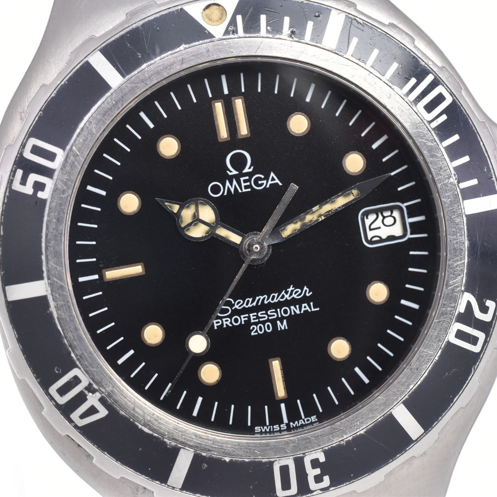 OMEGA Seamaster 396.1042 Professional 200m Date black Dial Quartz Men's
 Watch E#149836
