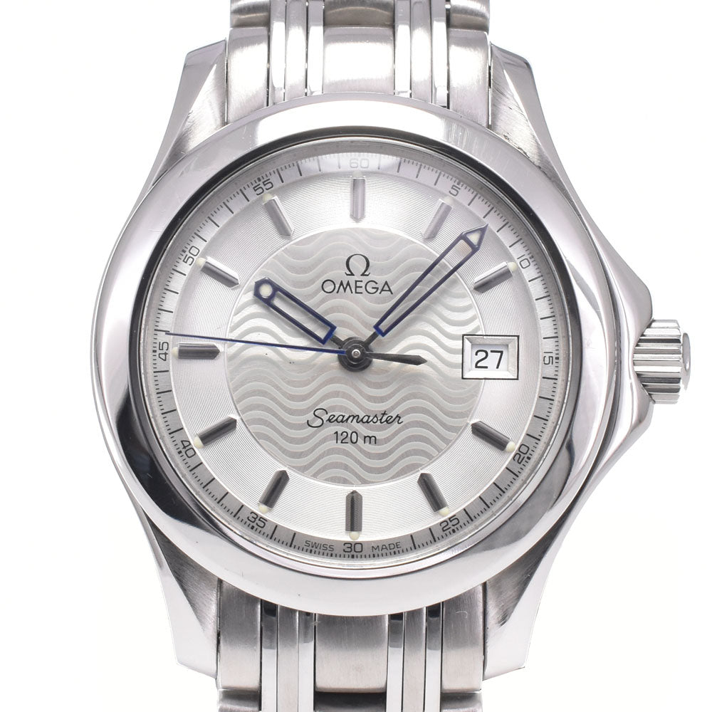 OMEGA Seamaster 120M 2571.31 Date Silver Dial Quartz Ladies
 Watch J#149837