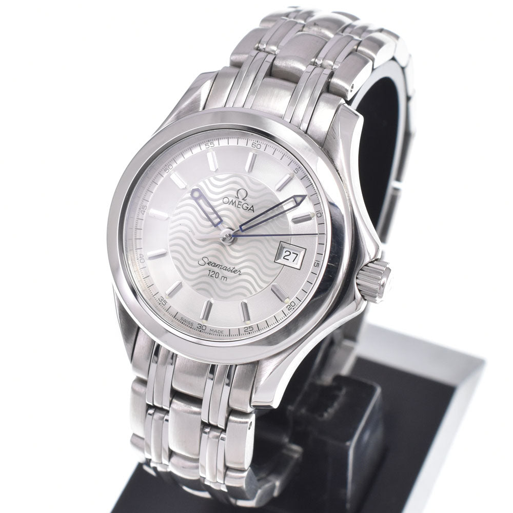 OMEGA Seamaster 120M 2571.31 Date Silver Dial Quartz Ladies
 Watch J#149837