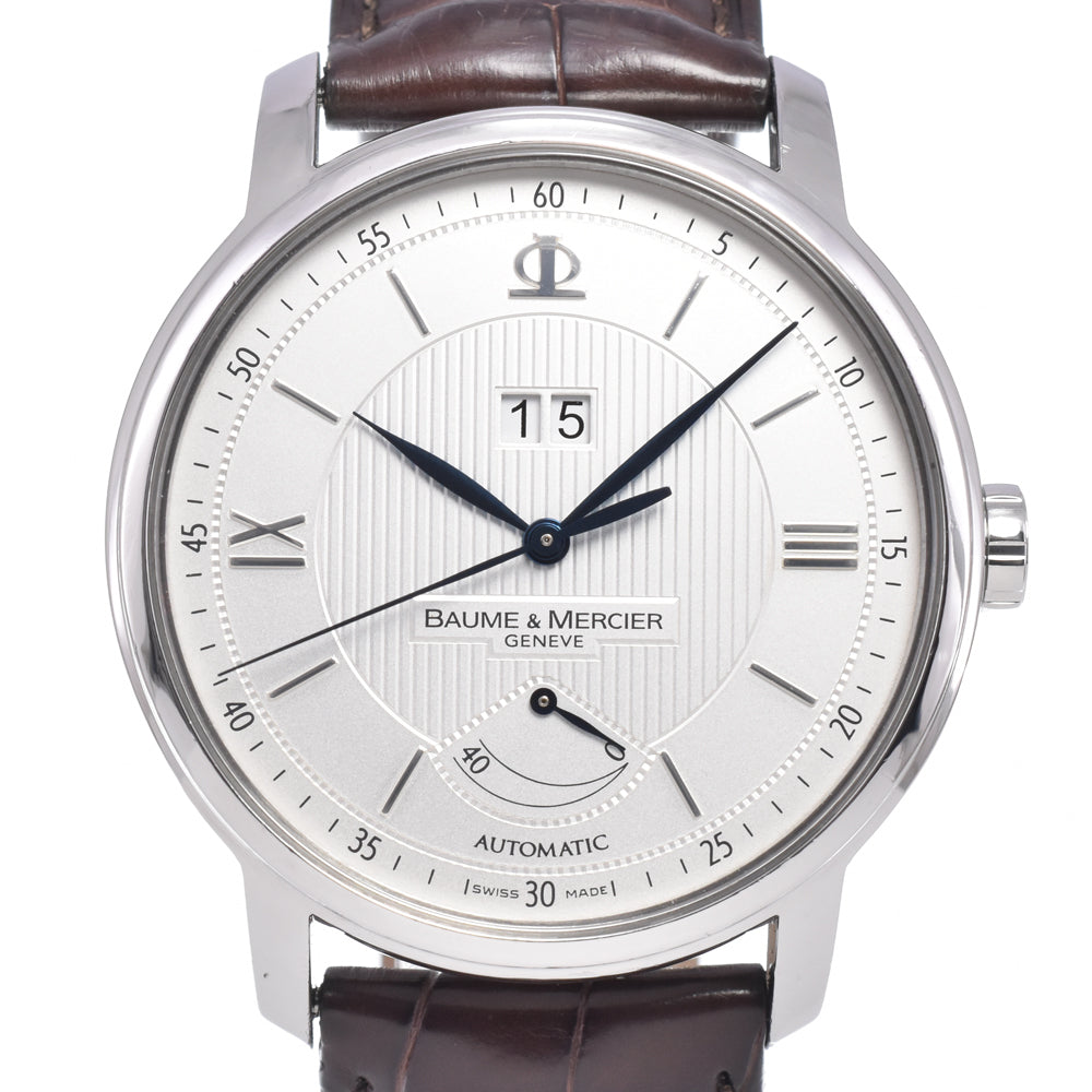 Baume & Mercier Classima 65684 Power reserve date Silver Dial Automatic Men's
 Watch E#149838