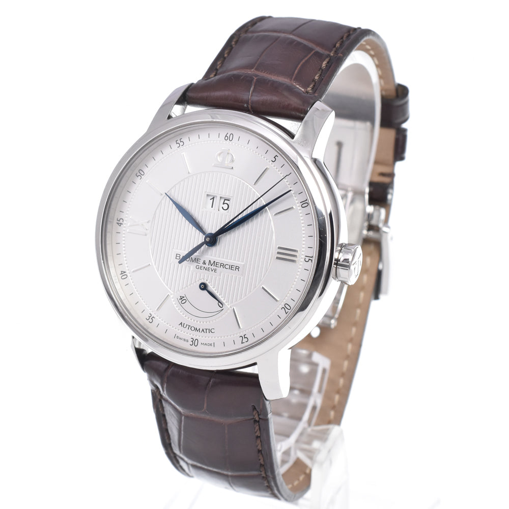 Baume & Mercier Classima 65684 Power reserve date Silver Dial Automatic Men's
 Watch E#149838