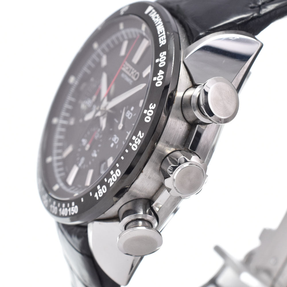 SEIKO Brights Ananta 8R28-00C0/SAEK003 Chronograph black Dial Automatic Men's
 Watch D#149840