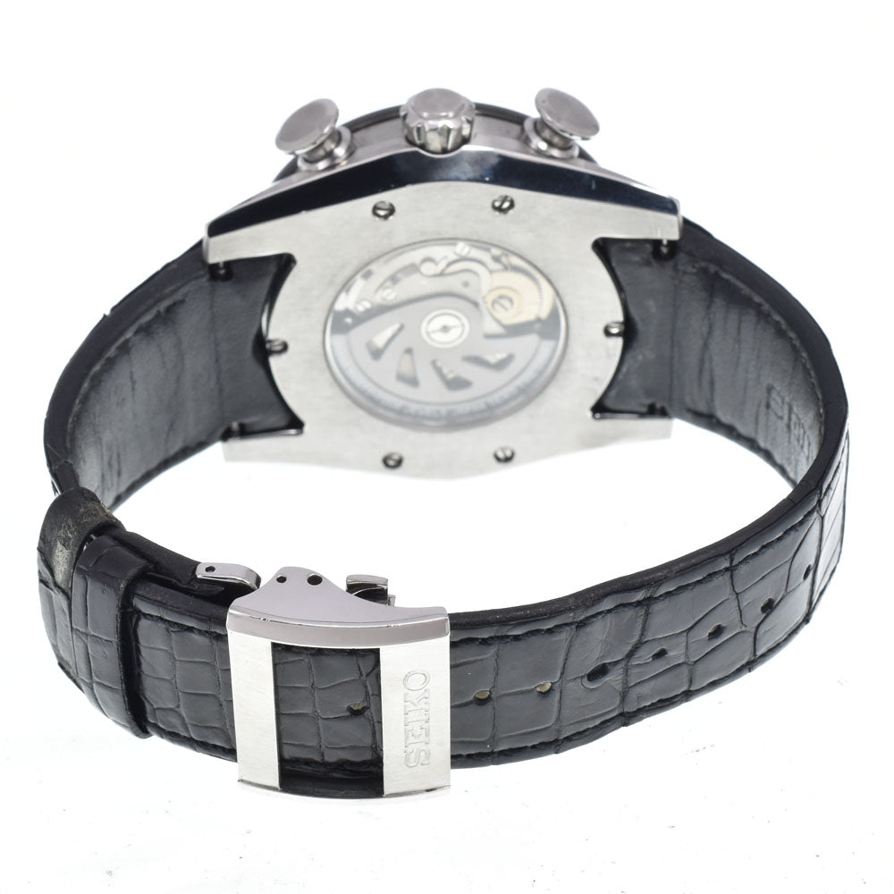 SEIKO Brights Ananta 8R28-00C0/SAEK003 Chronograph black Dial Automatic Men's
 Watch D#149840