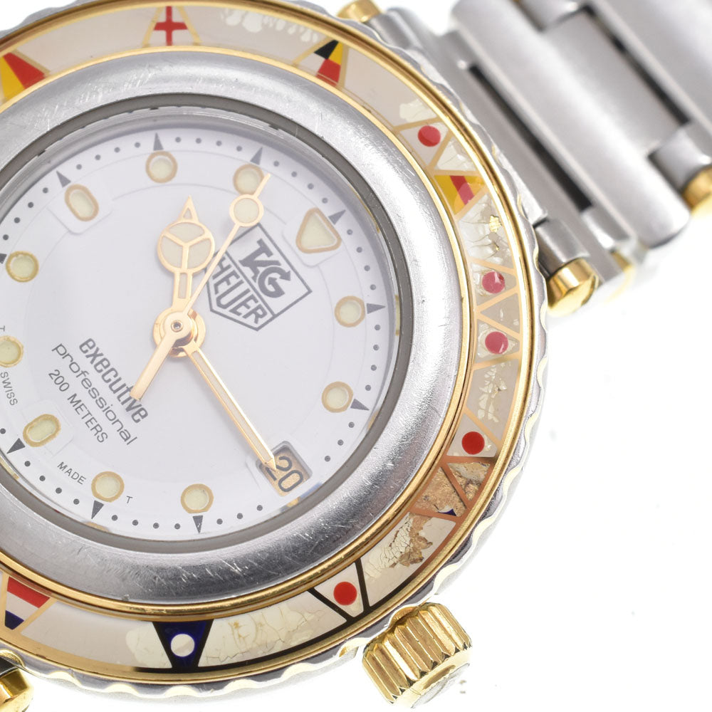 TAG HEUER Executive 915.808 white Dial Quartz Ladies
 Watch D#149844