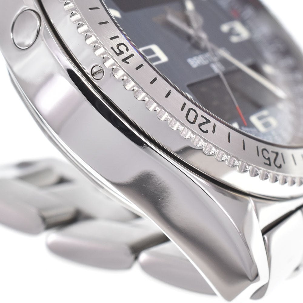 BREITLING B-1 A68362 Digital / analog blue Dial Quartz Men's
 Watch E#149845