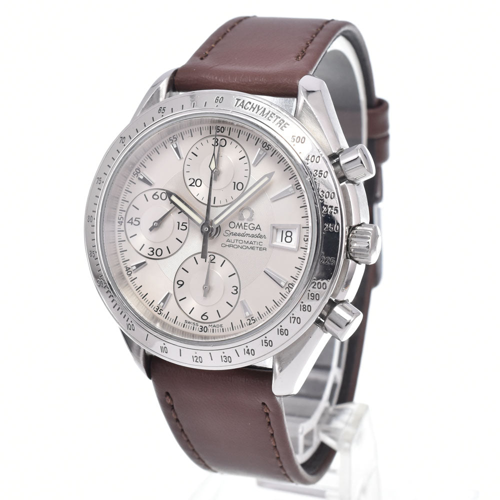 with paper OMEGA Speedmaster 3211.30 Chronograph Silver Dial Automatic Men's
 Watch D#149846
