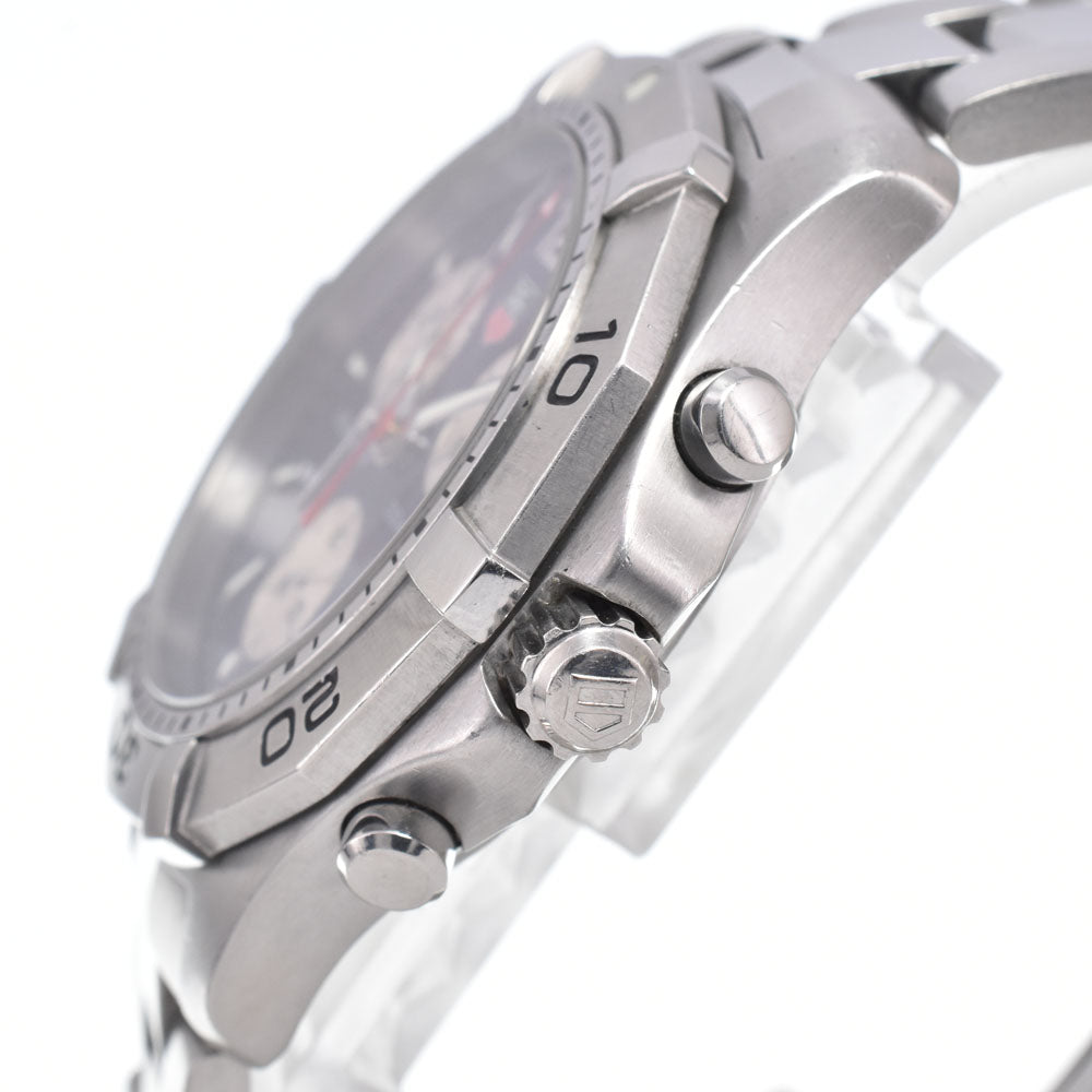 TAG HEUER Aqua racer CAF1112 Chronograph Date blue Dial Quartz Men's
 Watch E#149847