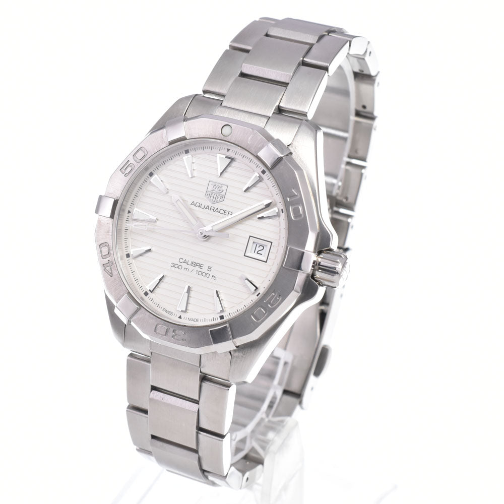 TAG HEUER Aqua Racer Caliber 5 WAY2111 Date Silver Dial Automatic Men's
 Watch G#149848
