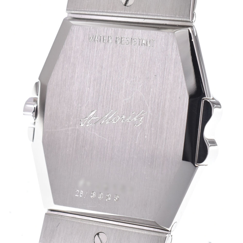 with paper Chopard St Moritz 26/8025 11P diamond gray Dial Quartz Men's
 Watch E#149850