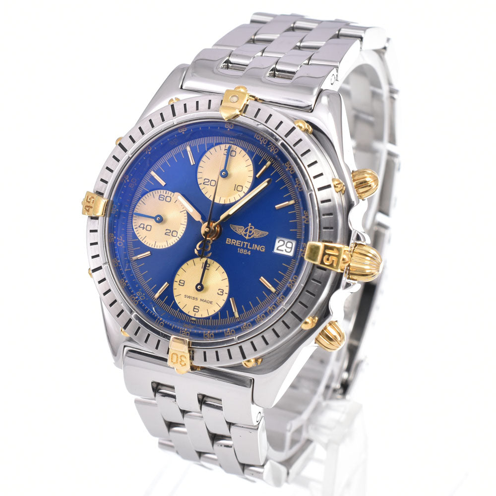 BREITLING Chronomat Bikoro B13048 Date blue Dial Automatic Men's
 Watch E#149853