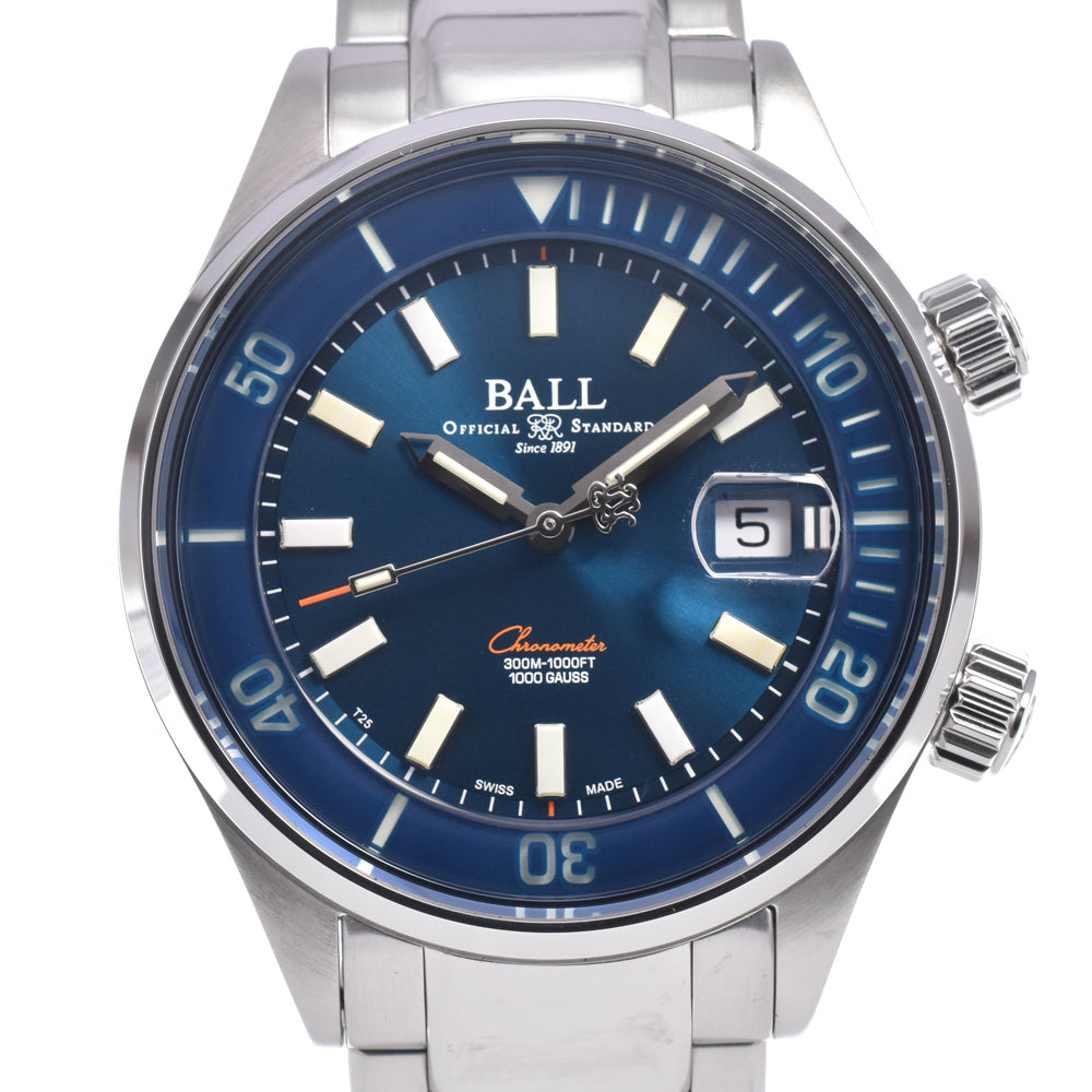 with paper BALLWATCH Engineer Master Diver Chronometer DM2280A-S1CJ-BER 1000 world limited blue Dial Automatic Men's
 Watch D#149855