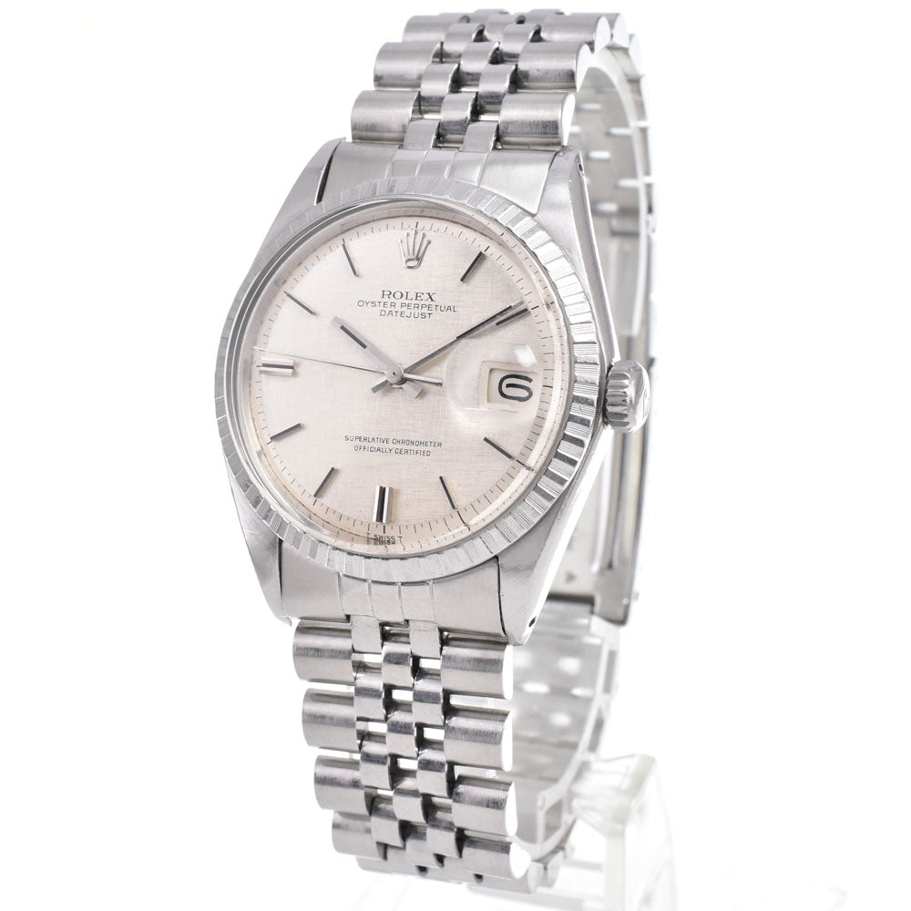 ROLEX Oyster Perpetual DATEJUST 1603 vintage Cal.1570 Silver Dial Automatic Men's
 Watch G#149856