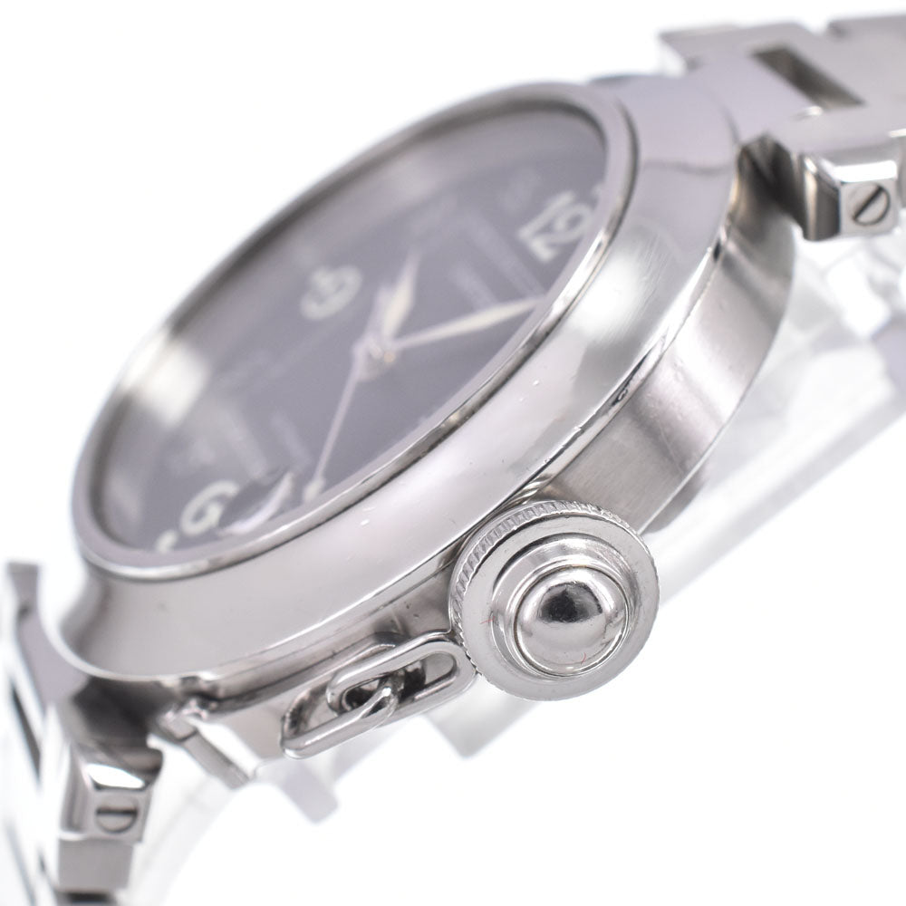 with paper CARTIER Pasha C W31043M7 Date black Dial Automatic Unisex
 Watch G#149858