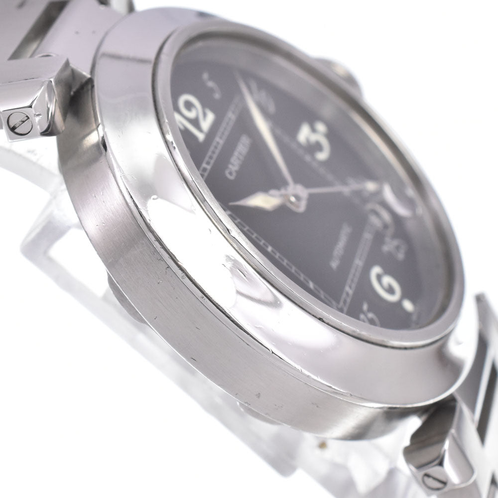 with paper CARTIER Pasha C W31043M7 Date black Dial Automatic Unisex
 Watch G#149858
