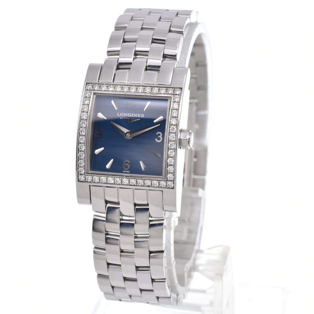 LONGINES Dolce Vita L5.166.0 Diamond Bezel blue Dial Quartz Ladies
 Watch G#149862