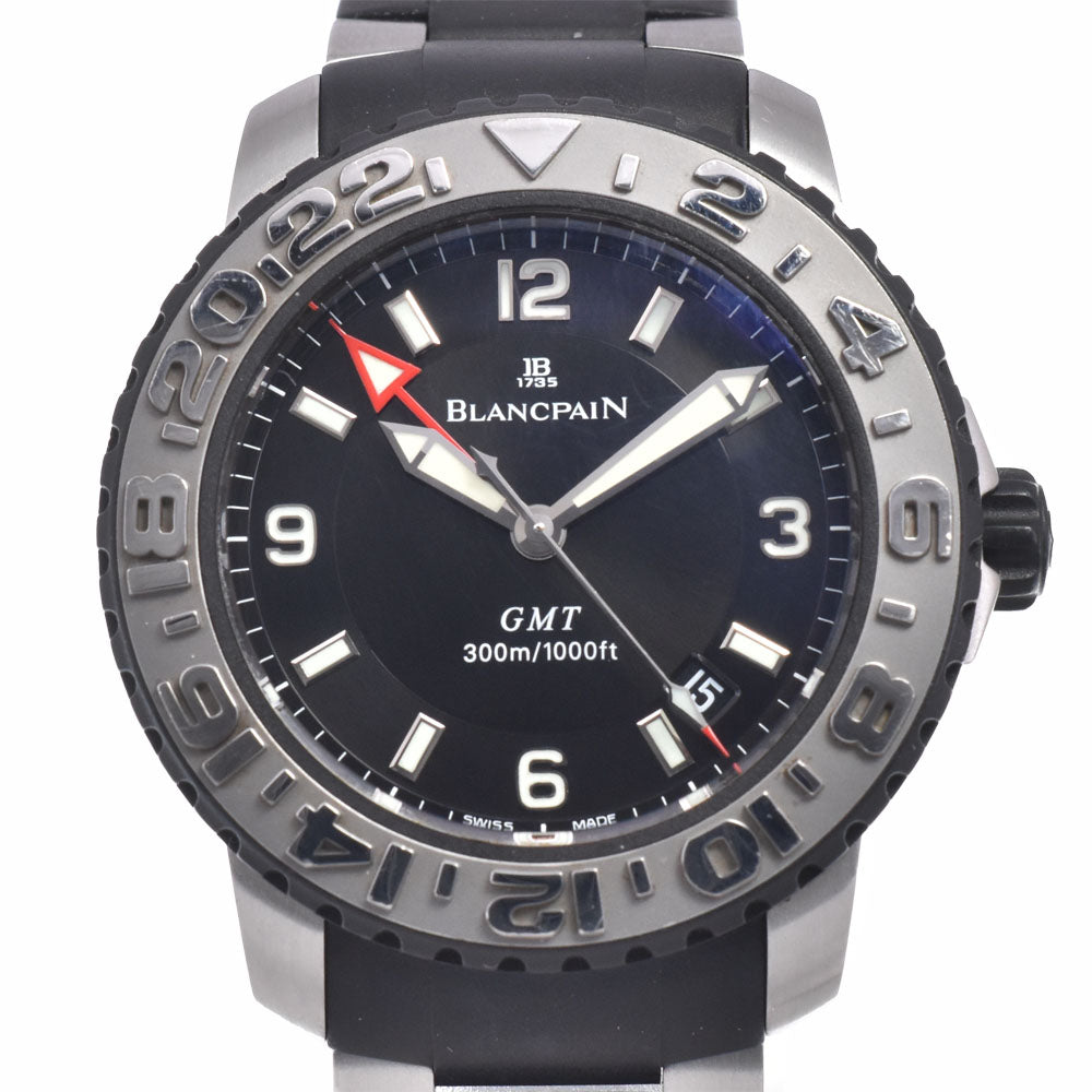 Blancpain Concept 2000 2250-6530-66 Trilogy GMT black Dial Automatic Men's
 Watch J#149863
