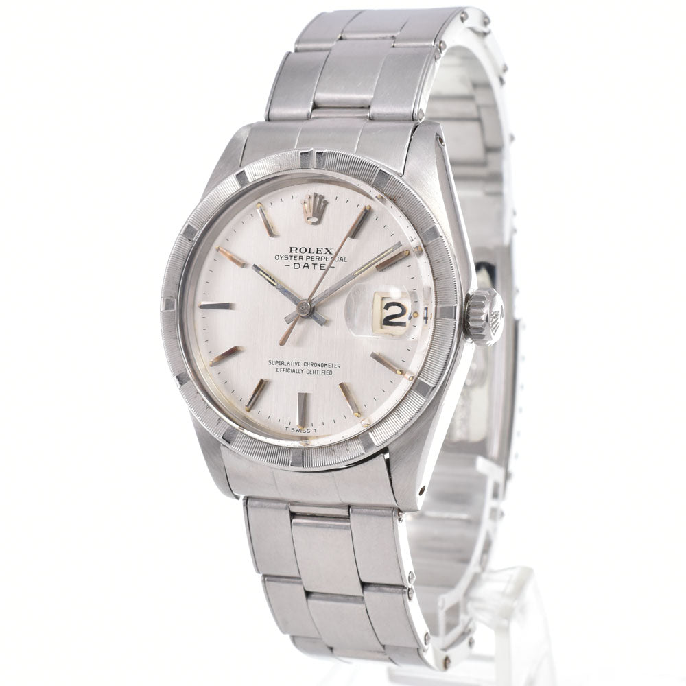 ROLEX Oyster perpetual date 1501 vintage Cal.1560 Silver Dial Automatic Men's
 Watch G#149864