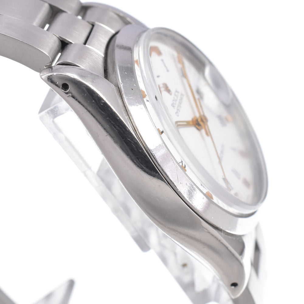ROLEX Oyster Date Precision 6694 white Dial Hand Winding Men's
 Watch O#149867