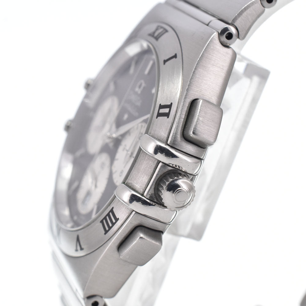 with paper OMEGA Constellation 1542.40 Chronograph Date gray Dial Quartz Men's
 Watch I#149869