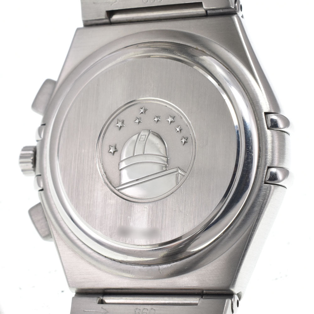 with paper OMEGA Constellation 1542.40 Chronograph Date gray Dial Quartz Men's
 Watch I#149869
