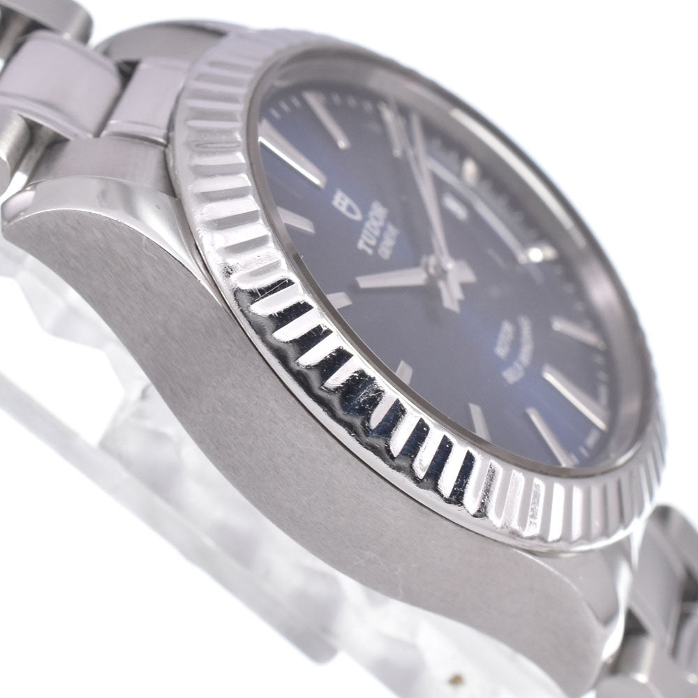 with paper TUDOR style 12110 Date blue Dial Automatic Ladies
 Watch G#149870