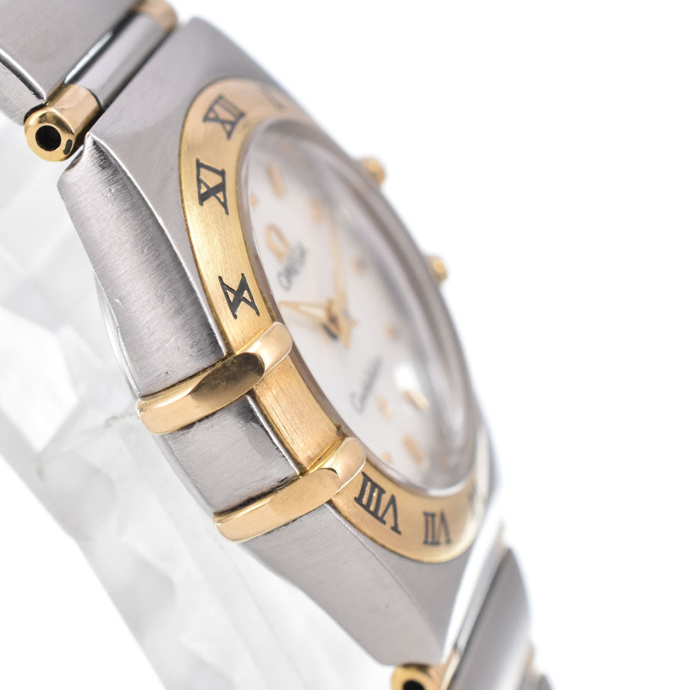 OMEGA Constellation Mini 1362.70 Stainless Steel/K18YG White shell Dial Quartz Ladies
 Watch G#149872