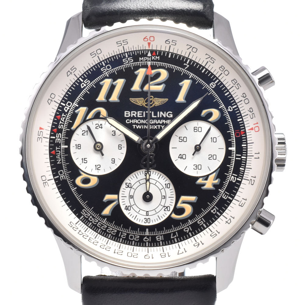 BREITLING Navi timer A39022.1 Chronograph black Dial Automatic Men's
 Watch E#149879