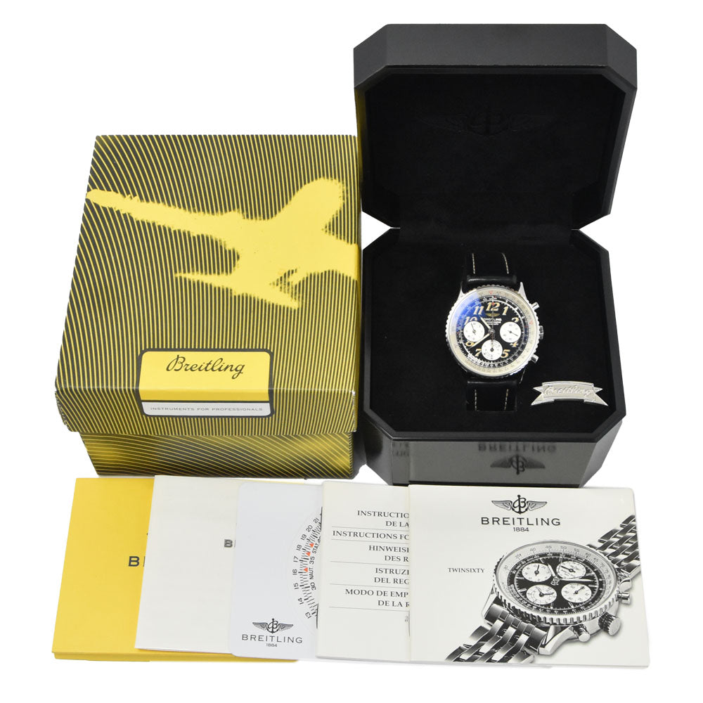 BREITLING Navi timer A39022.1 Chronograph black Dial Automatic Men's
 Watch E#149879