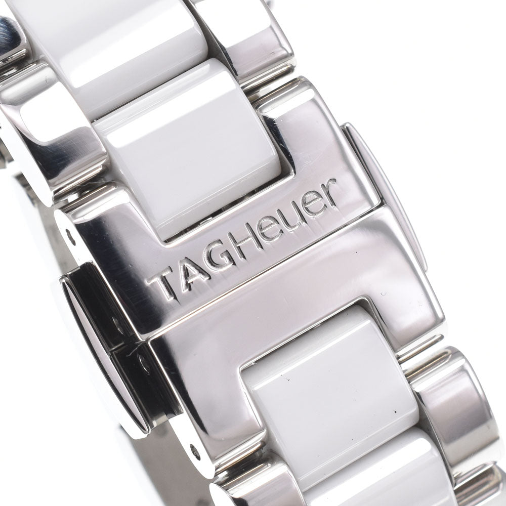 with paper TAG HEUER Aqua racer WAY131H white Dial Quartz Ladies
 Watch M#149880
