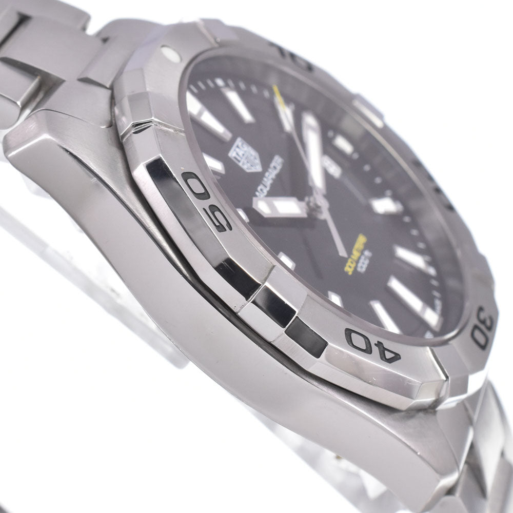 TAG HEUER Aqua racer WBD1110.BA0928 black Dial Quartz Men's
 Watch G#149882