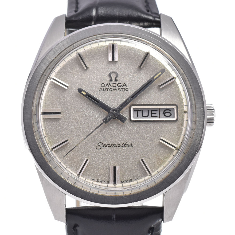 OMEGA Seamaster Ref.166.032/168.032 vintage Cal.750 Silver Dial Automatic Men's
 Watch G#149883
