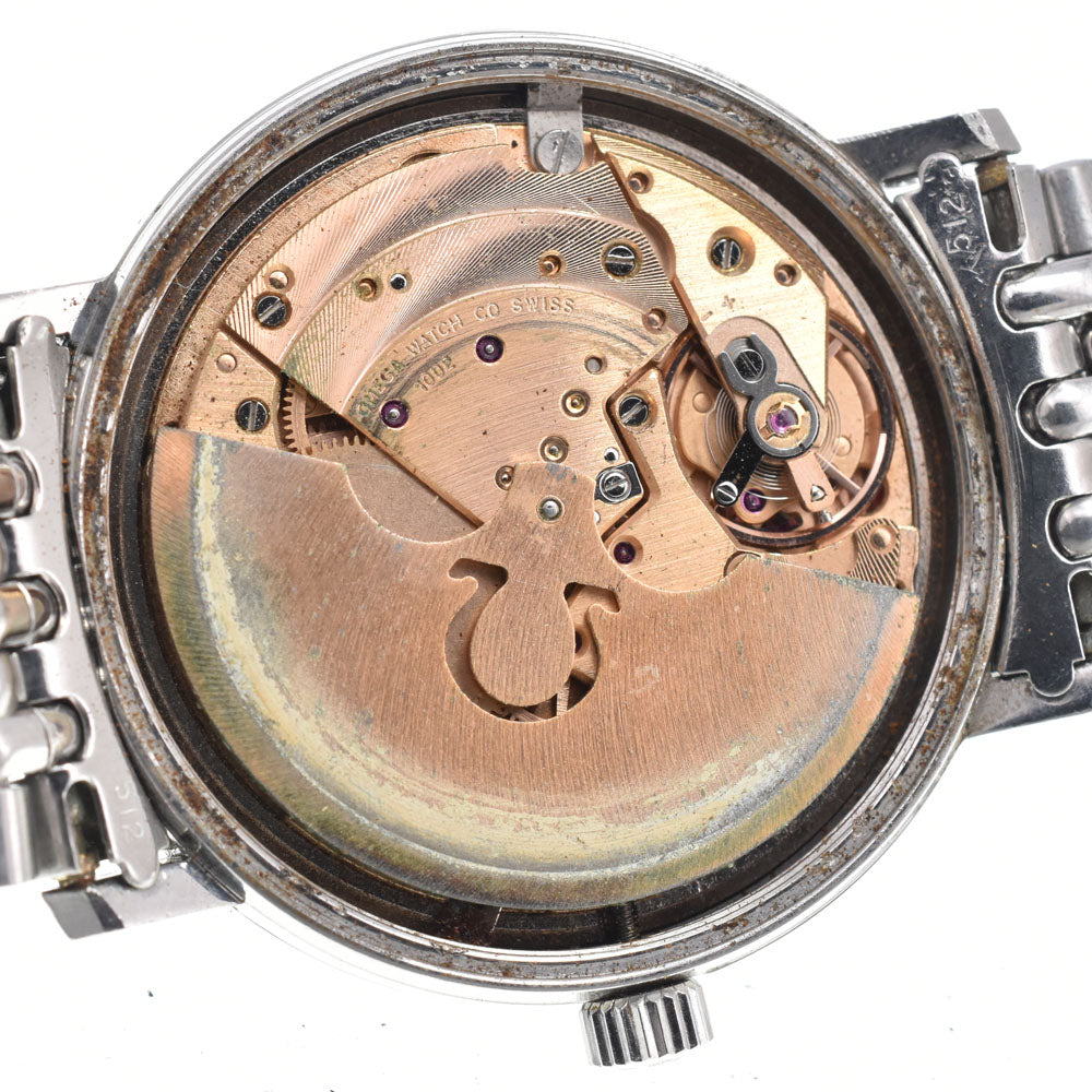 OMEGA De Ville 166.0086 Cal.1002 Date Silver Dial Automatic Men's
 Watch G#149884