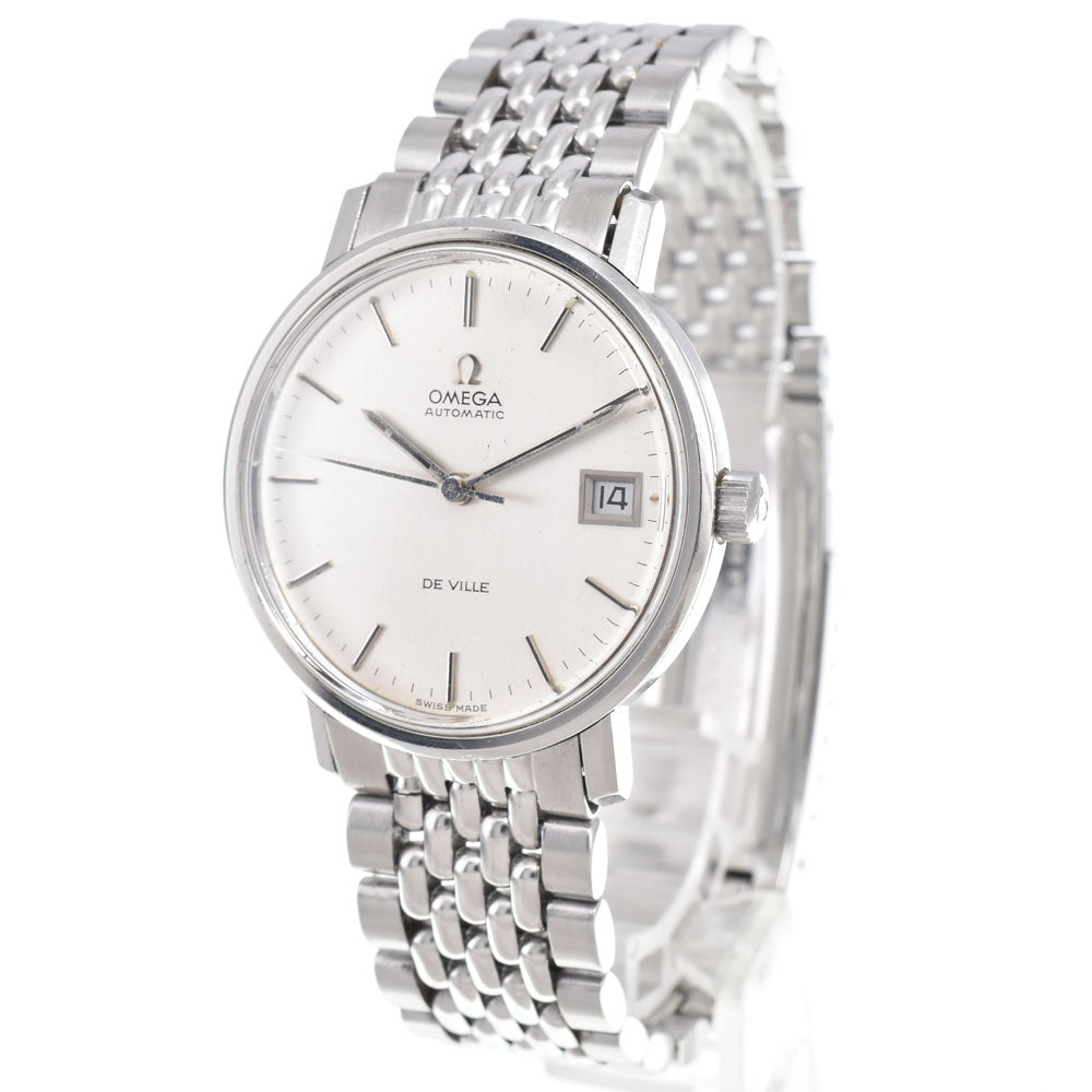 OMEGA De Ville 166.0086 Cal.1002 Date Silver Dial Automatic Men's
 Watch G#149884