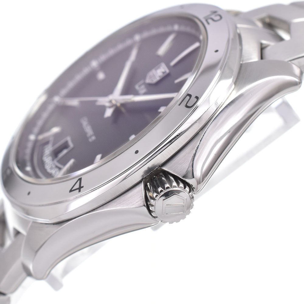 with paper TAG HEUER Link caliber 5 WAT2010.BA0951 Day date black Dial Automatic Men's
 Watch G#149886