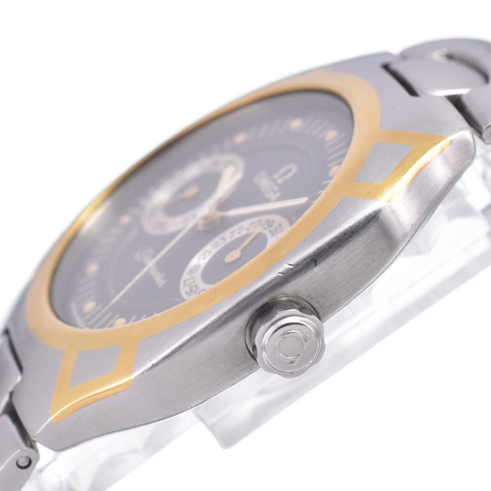 OMEGA Seamaster Polaris 2510.40 Date Stainless Steel / K18 gray Dial Quartz Men's
 Watch G#149889