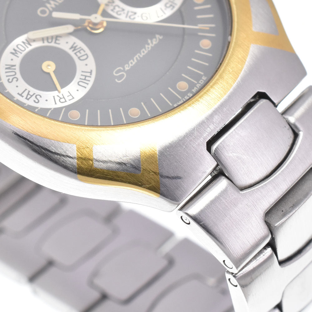 OMEGA Seamaster Polaris 2510.40 Date Stainless Steel / K18 gray Dial Quartz Men's
 Watch G#149889