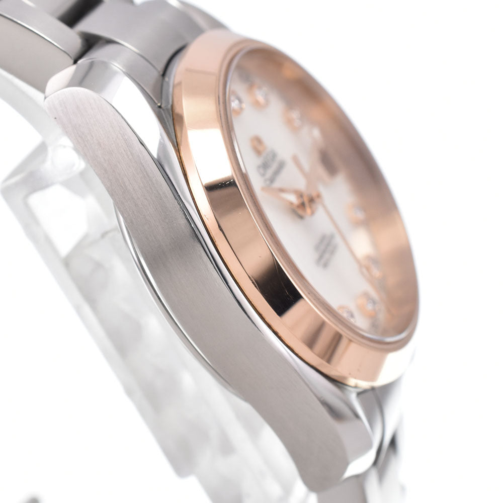 with paper OMEGA Seamaster Aqua Terra 231.20.30.20.55.003 Date CO-AXIAL White shell Dial Automatic Ladies
 Watch G#149897