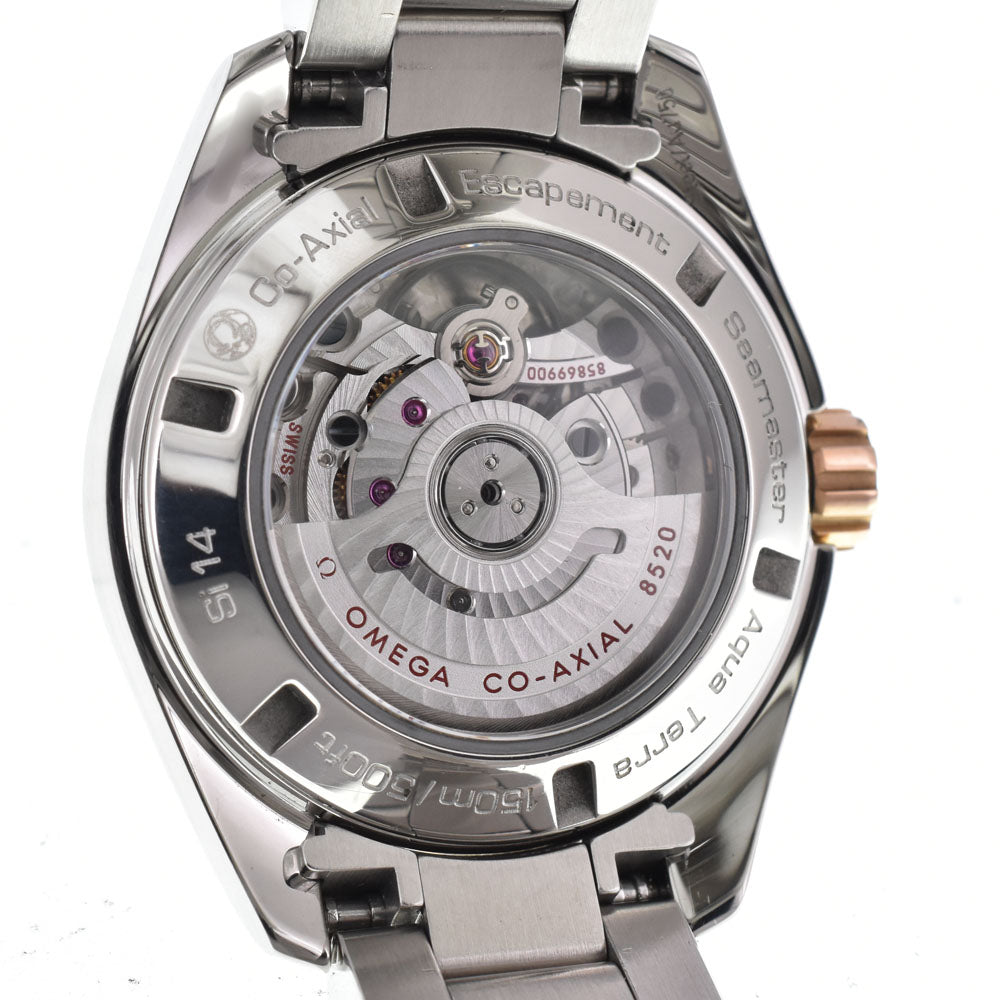 with paper OMEGA Seamaster Aqua Terra 231.20.30.20.55.003 Date CO-AXIAL White shell Dial Automatic Ladies
 Watch G#149897