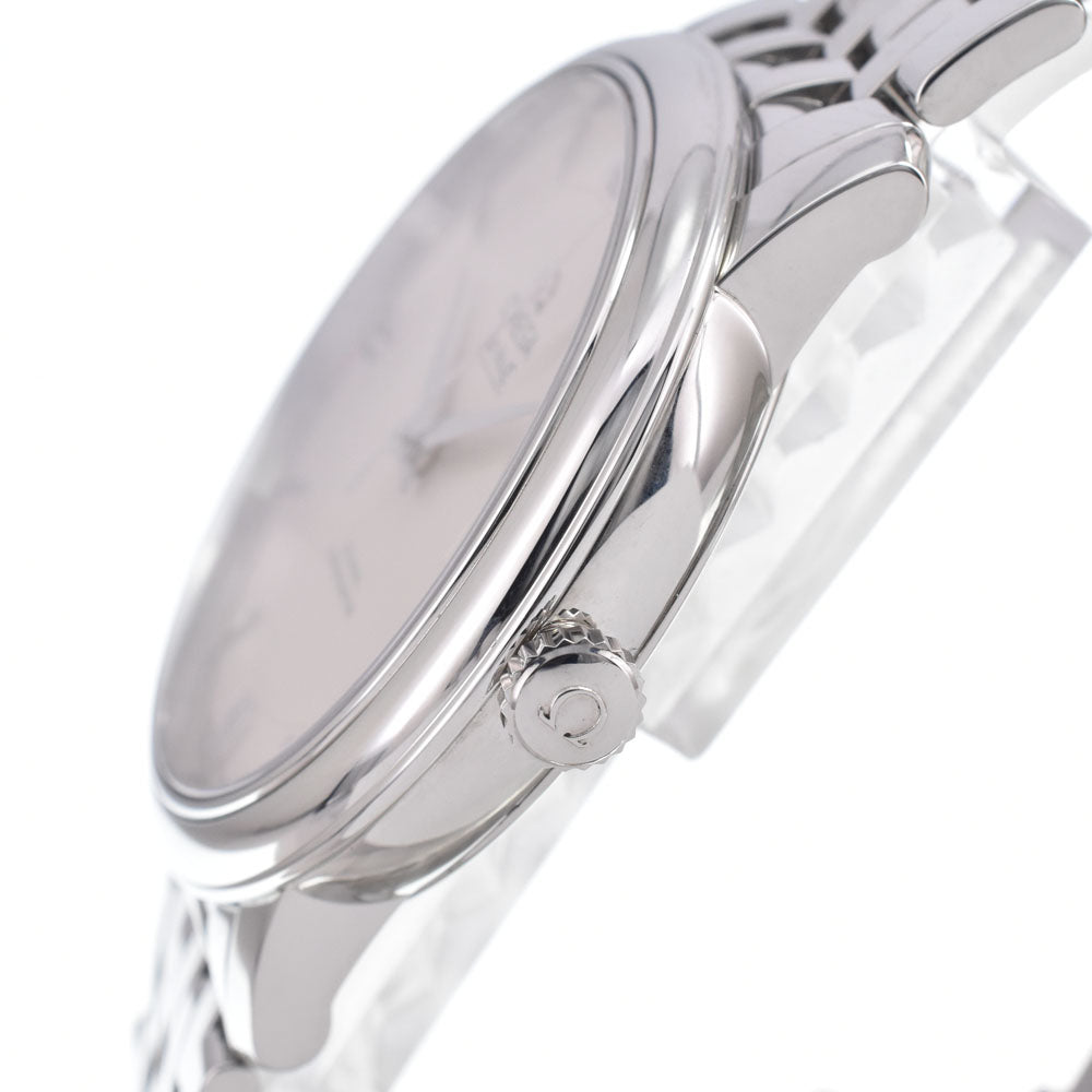 with paper OMEGA Devil Prestige Co-Axial 424.10.40.20.02.003 Silver Dial Automatic Men's
 Watch G#149899