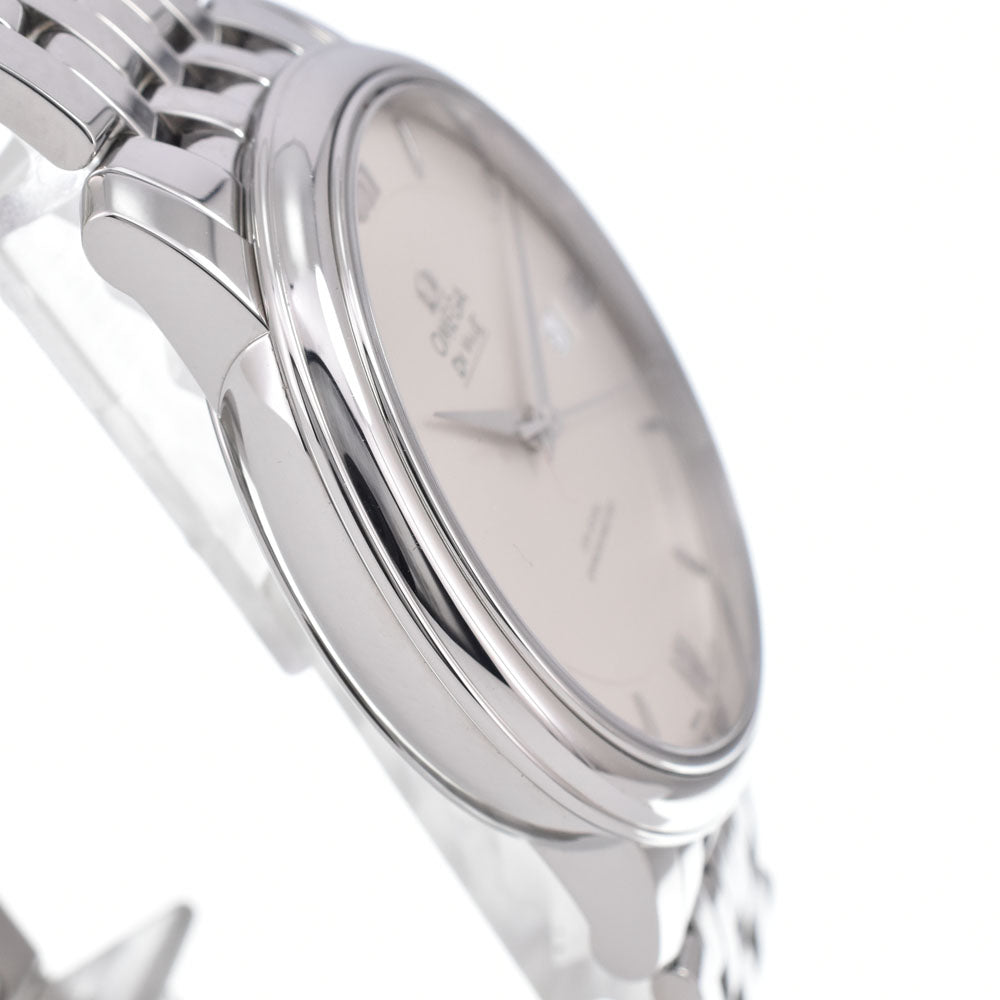 with paper OMEGA Devil Prestige Co-Axial 424.10.40.20.02.003 Silver Dial Automatic Men's
 Watch G#149899