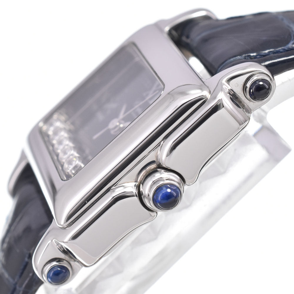 Chopard Happy Sports Square 27/8892-23 5PDiamond black Dial Quartz