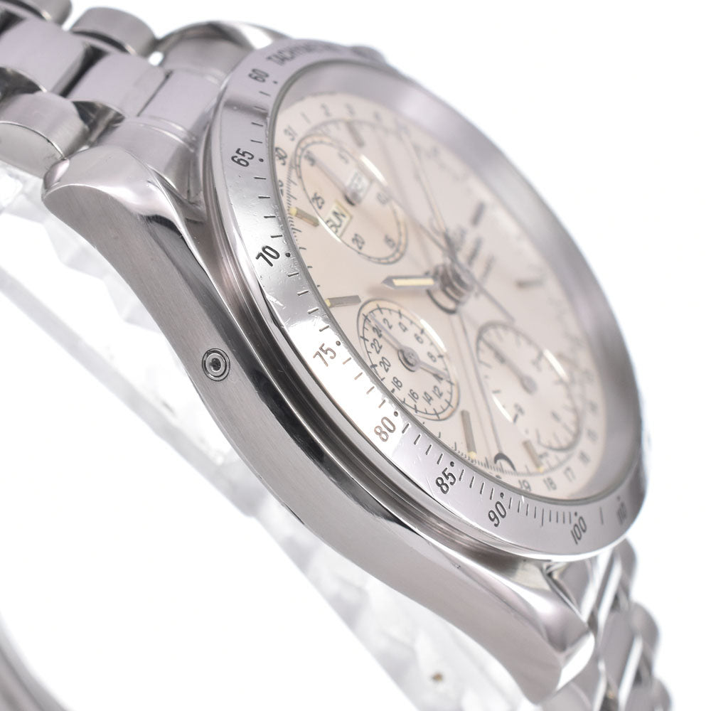 with paper OMEGA Speedmaster 3521.30 Triple calendar Silver Dial Automatic Men's
 Watch K#149907