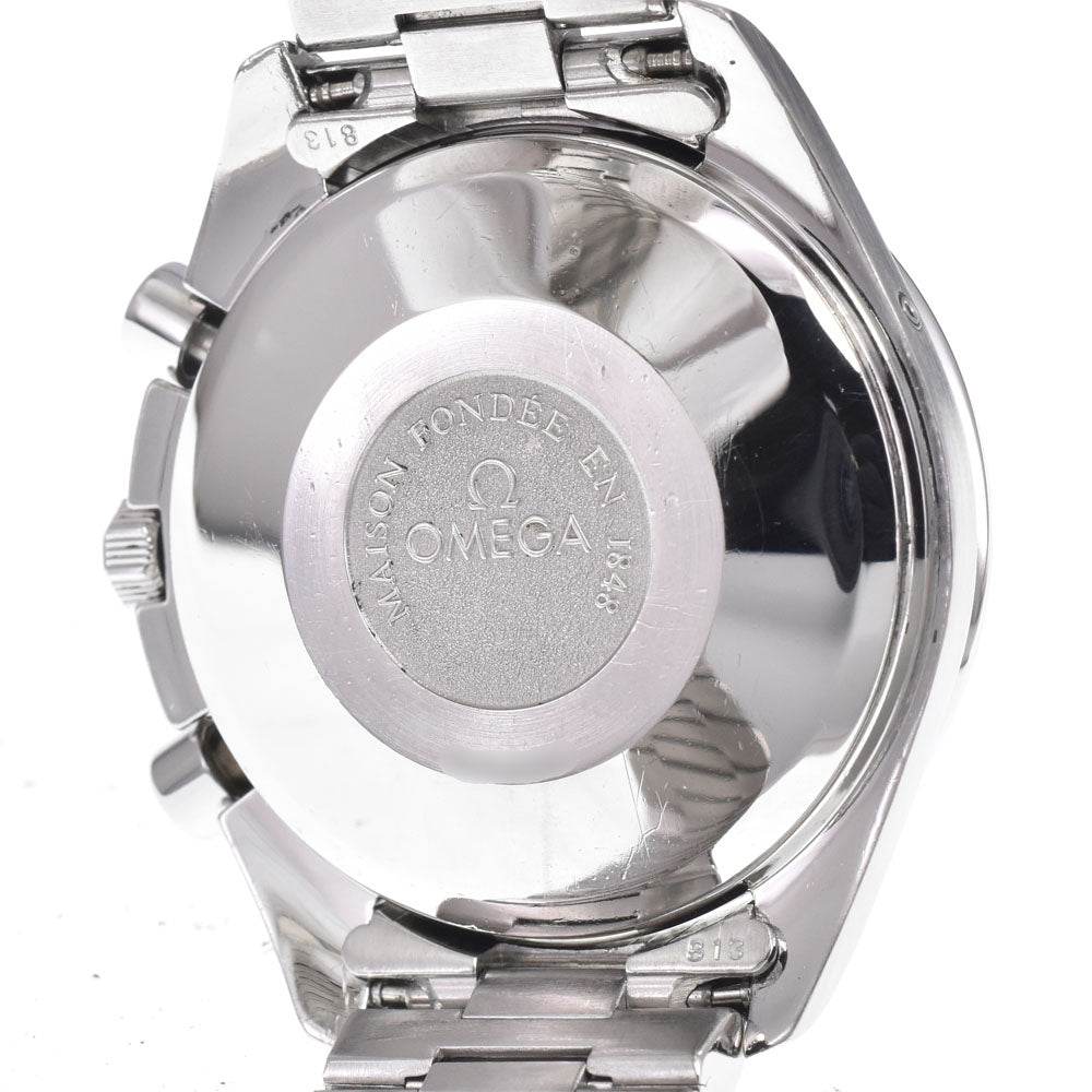 with paper OMEGA Speedmaster 3521.30 Triple calendar Silver Dial Automatic Men's
 Watch K#149907
